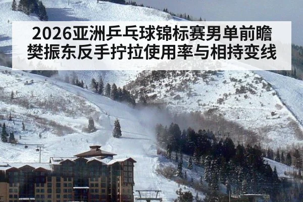 2026亚洲乒乓球锦标赛男单前瞻 樊振东反手拧拉使用率与相持变线